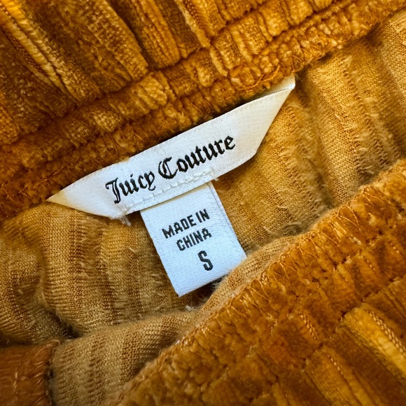 Juice Couture soft corduroy wide winter pants ,high waist size S - Picture 4 of 8